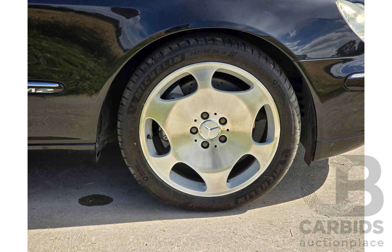 4/2003 Mercedes Benz S600L W220 4d Sedan Obsidian Black Metallic Twin Turbo V12 5.5L