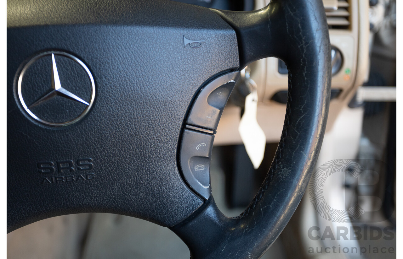 6/2002 Mercedes Benz E240 Classic W210 4d Wagon Travertine Beige Metallic V6 2.4L - 7 Seater