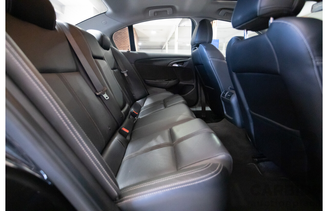 5/2016 Holden VF Commodore SS-V Redline Series 2 4d Sedan Phantom Black V8 6.2L