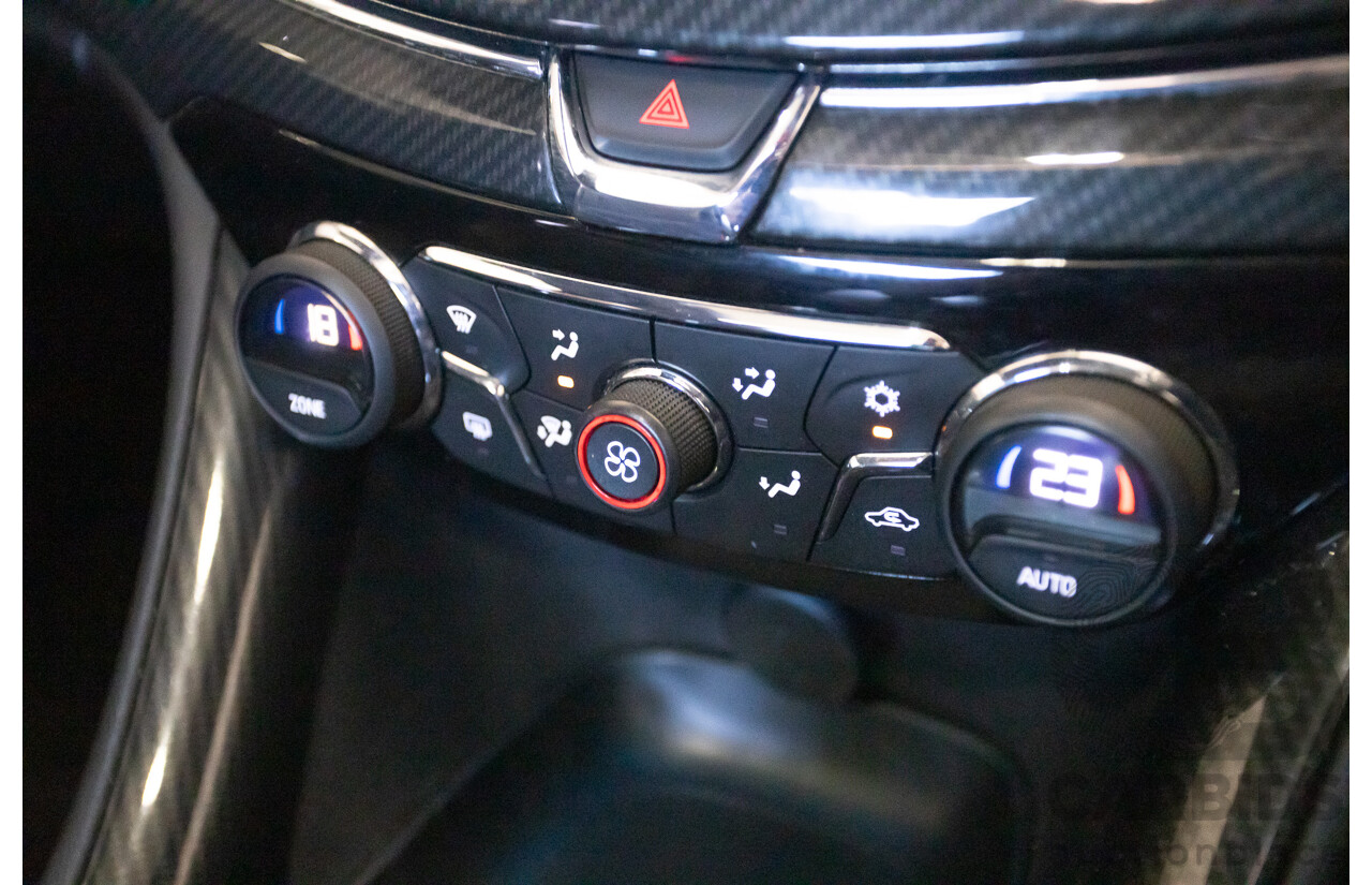 5/2016 Holden VF Commodore SS-V Redline Series 2 4d Sedan Phantom Black V8 6.2L