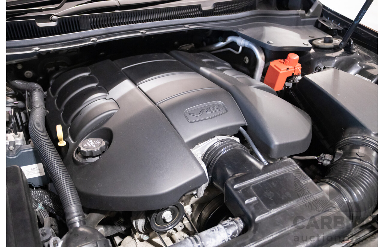 5/2016 Holden VF Commodore SS-V Redline Series 2 4d Sedan Phantom Black V8 6.2L