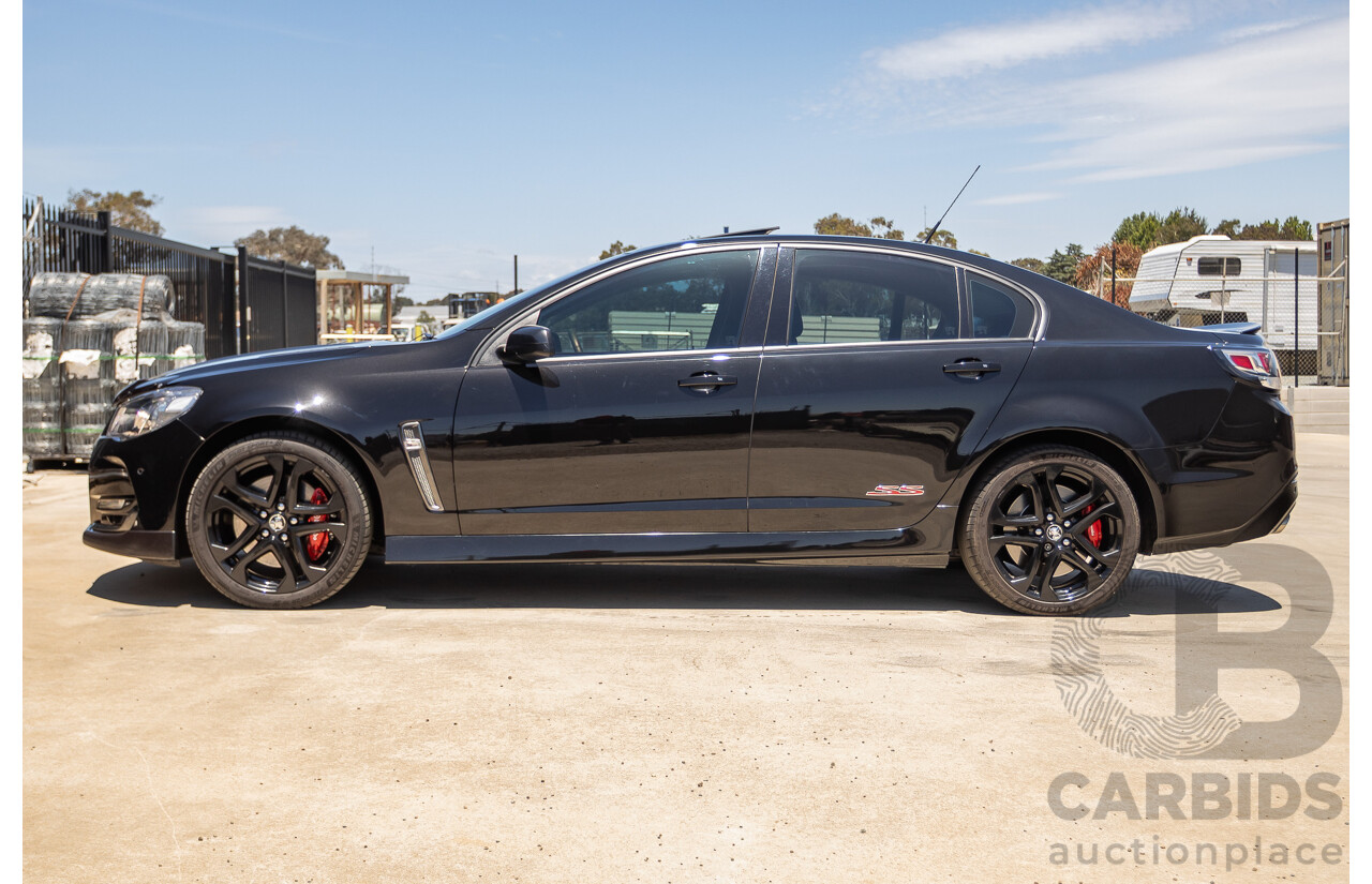 5/2016 Holden VF Commodore SS-V Redline Series 2 4d Sedan Phantom Black V8 6.2L