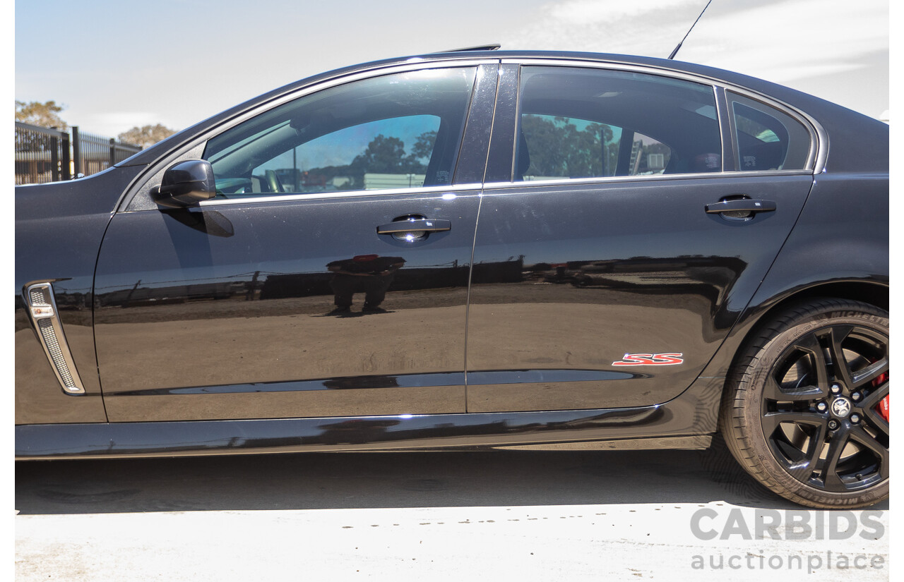 5/2016 Holden VF Commodore SS-V Redline Series 2 4d Sedan Phantom Black V8 6.2L