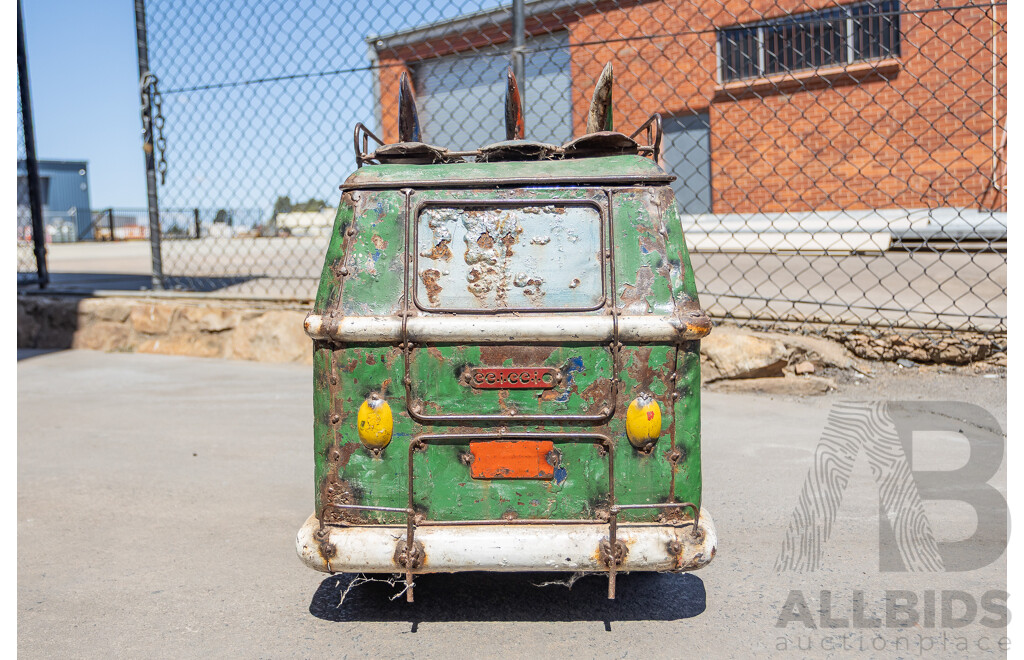 Vintage VW Kombi Style Metal Esky