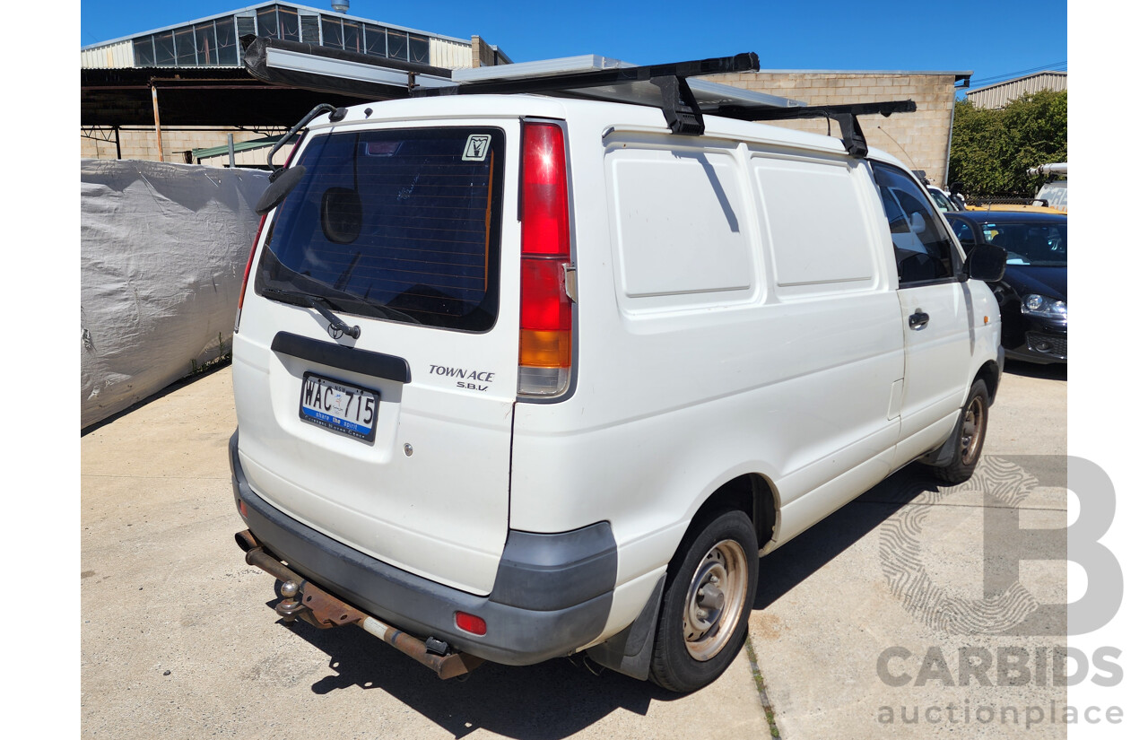 11/1998 Toyota Townace SBV KR42R 4d Blind Van White 1.8L