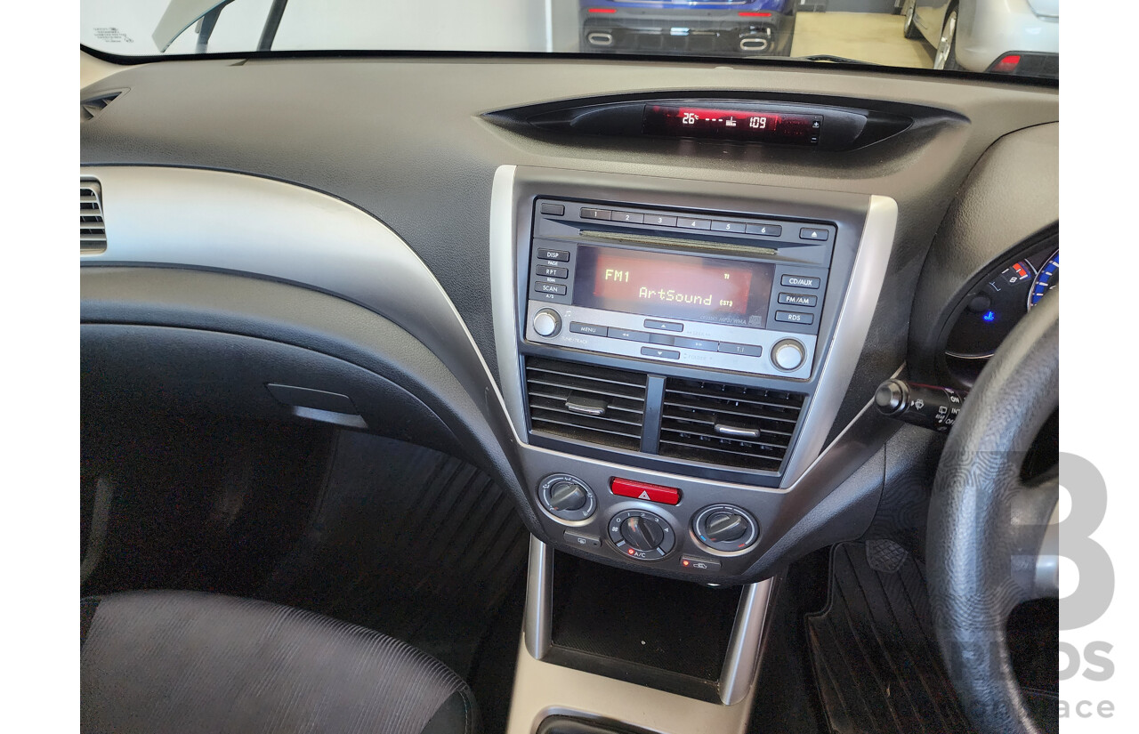 6/2010 Subaru Forester X MY10 4d Wagon Grey 2.5L