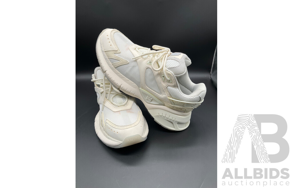 MA Runner White Men's Size US10 - Branded Amiri