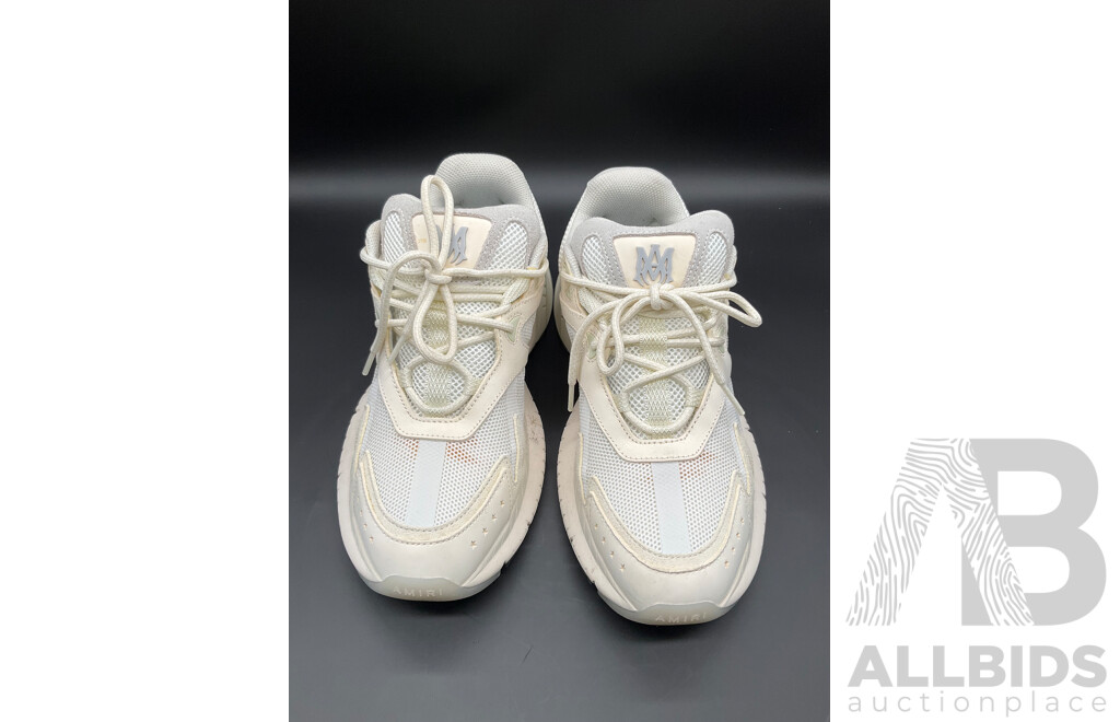 MA Runner White Men's Size US10 - Branded Amiri