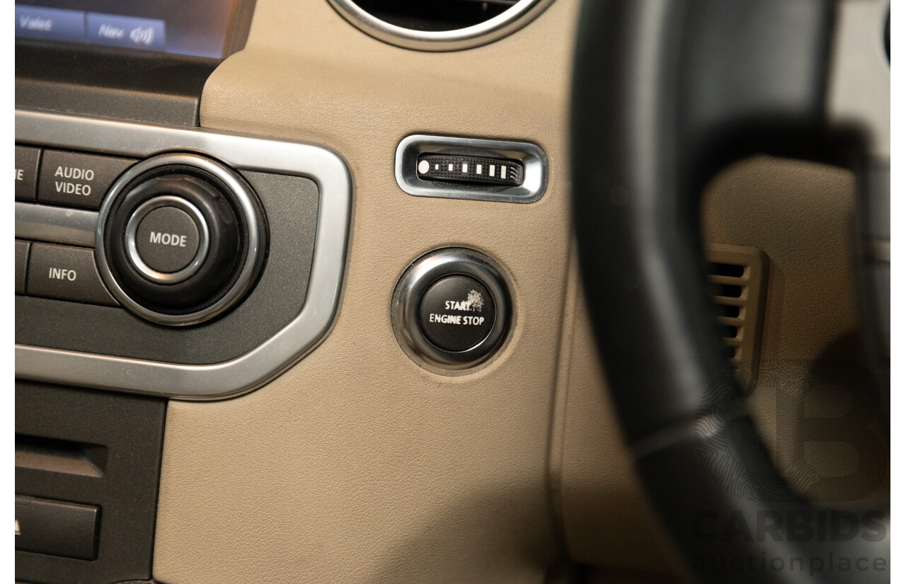 5/2011 Land Rover Discovery 4 SDV6 HSE MY11 4d Wagon Santorini Black Metallic Turbo Diesel V6 3.0L