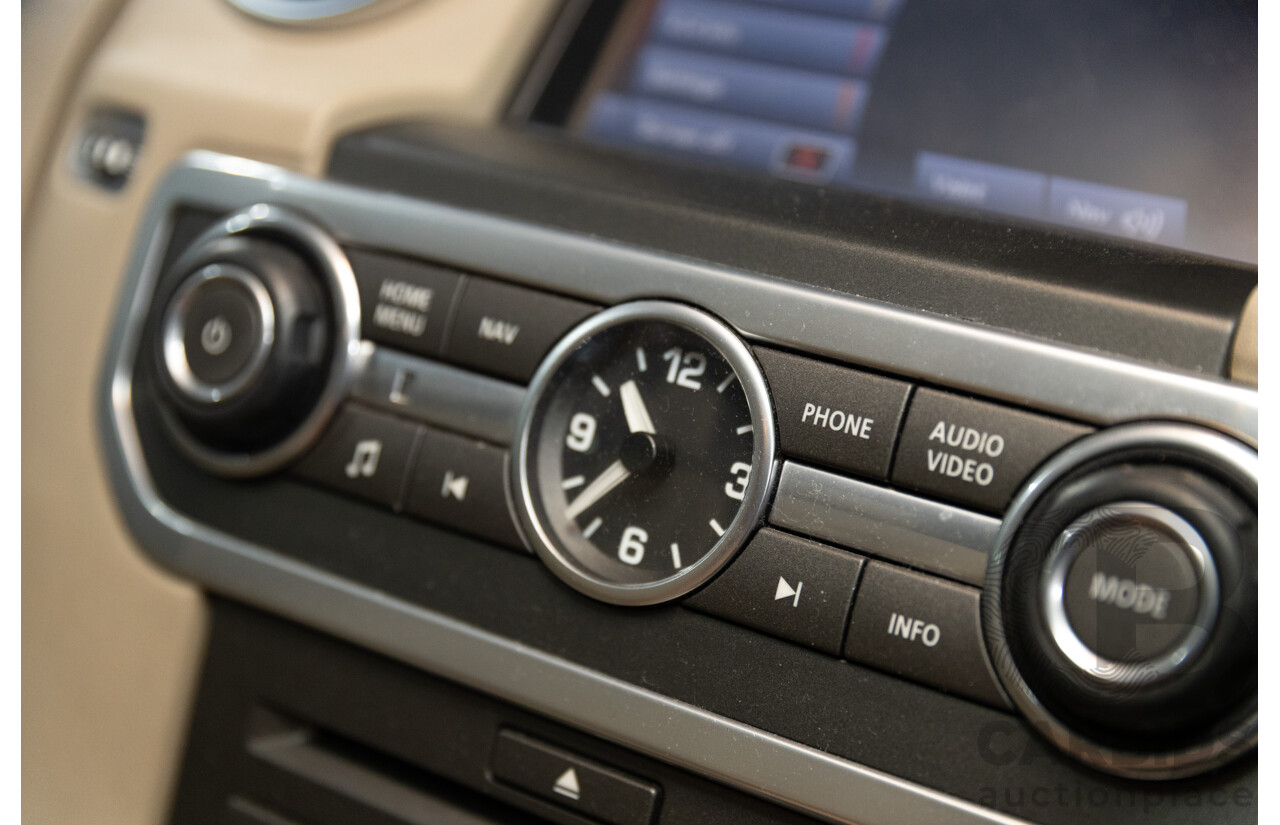 5/2011 Land Rover Discovery 4 SDV6 HSE MY11 4d Wagon Santorini Black Metallic Turbo Diesel V6 3.0L