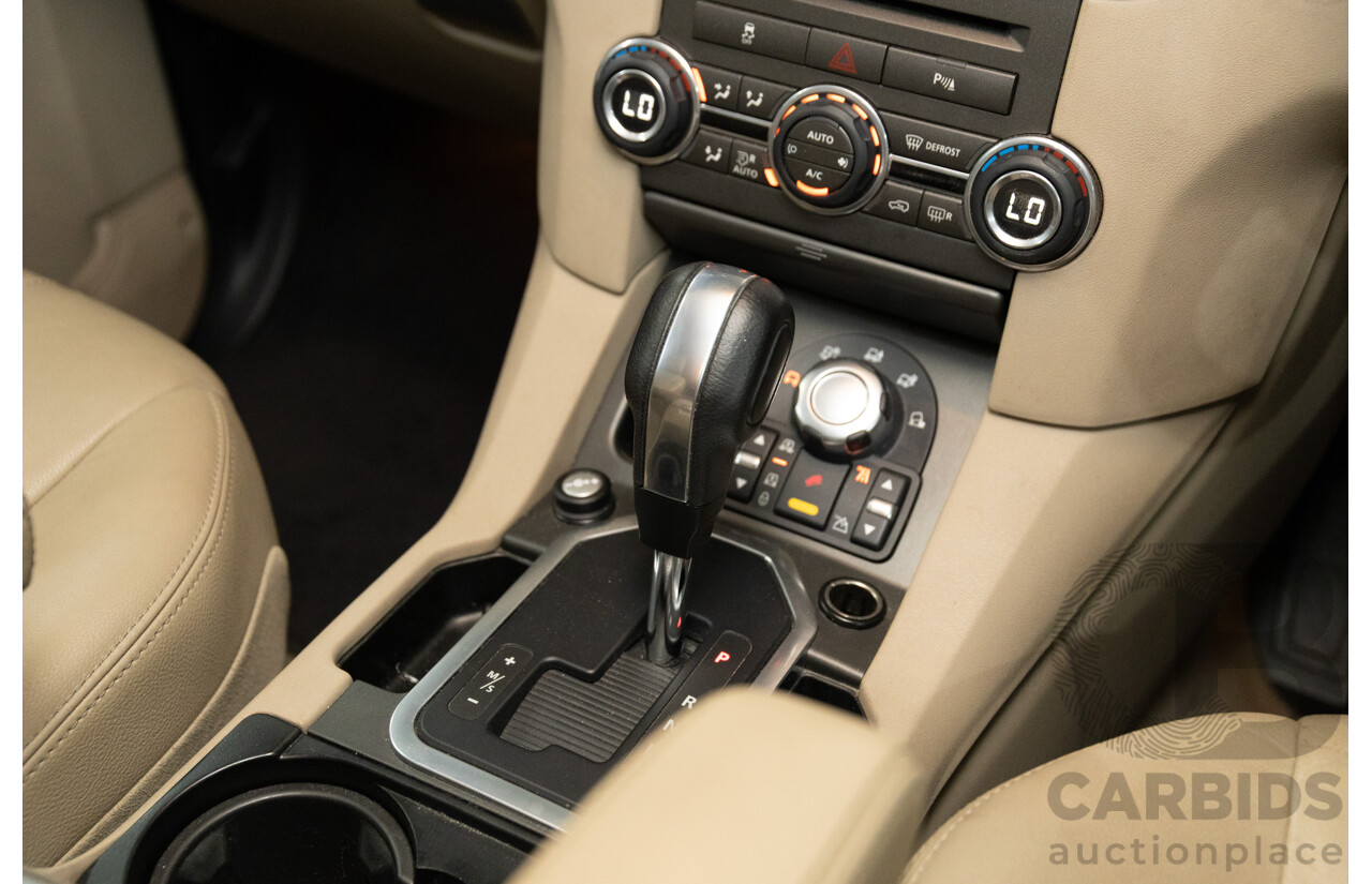 5/2011 Land Rover Discovery 4 SDV6 HSE MY11 4d Wagon Santorini Black Metallic Turbo Diesel V6 3.0L