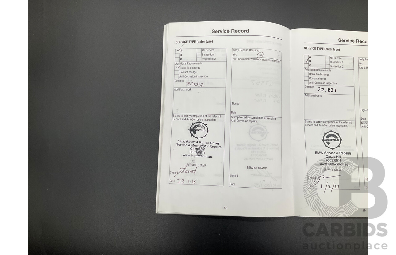 5/2011 Land Rover Discovery 4 SDV6 HSE MY11 4d Wagon Santorini Black Metallic Turbo Diesel V6 3.0L