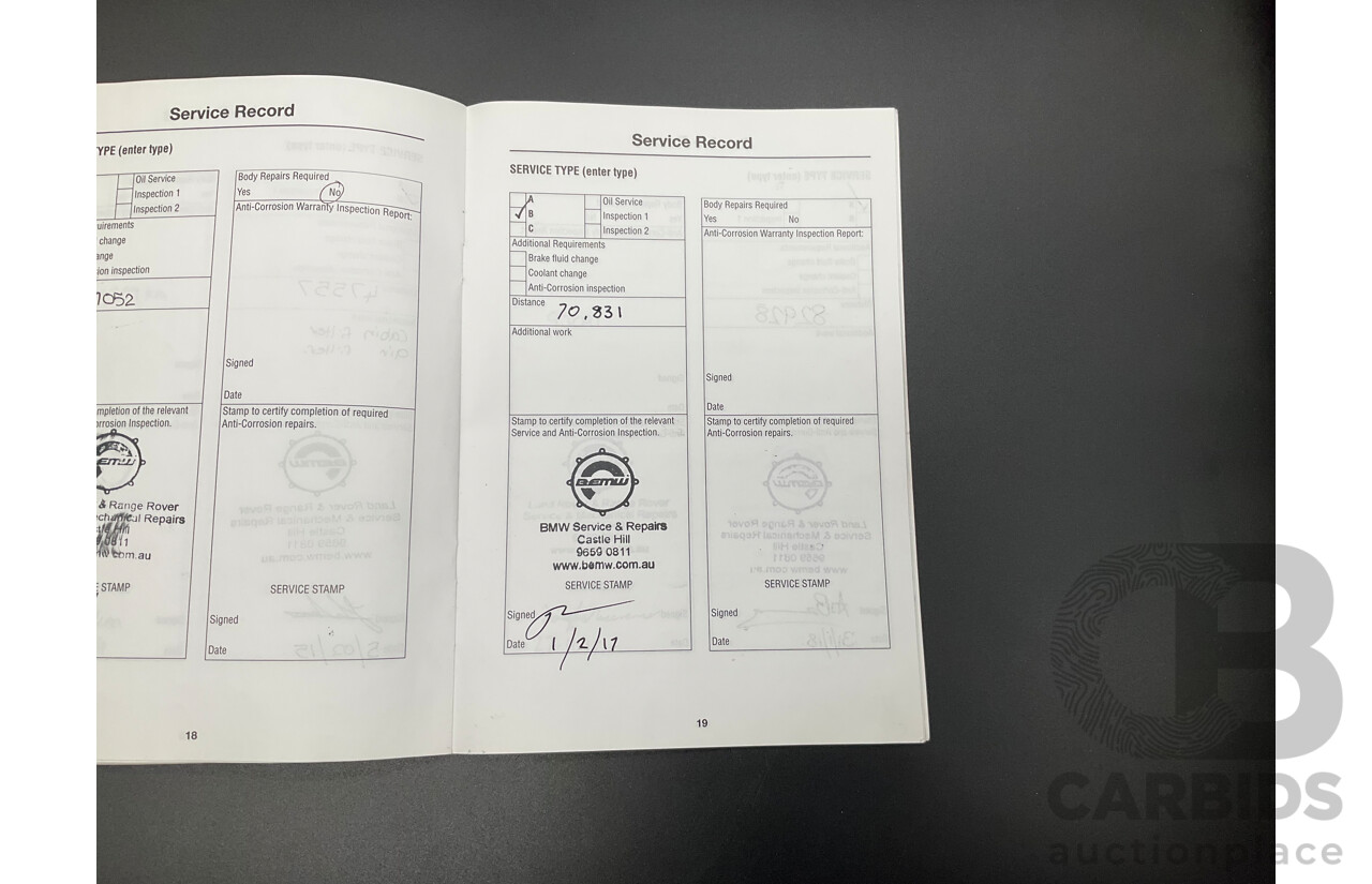 5/2011 Land Rover Discovery 4 SDV6 HSE MY11 4d Wagon Santorini Black Metallic Turbo Diesel V6 3.0L