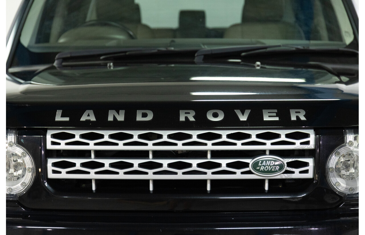 5/2011 Land Rover Discovery 4 SDV6 HSE MY11 4d Wagon Santorini Black Metallic Turbo Diesel V6 3.0L