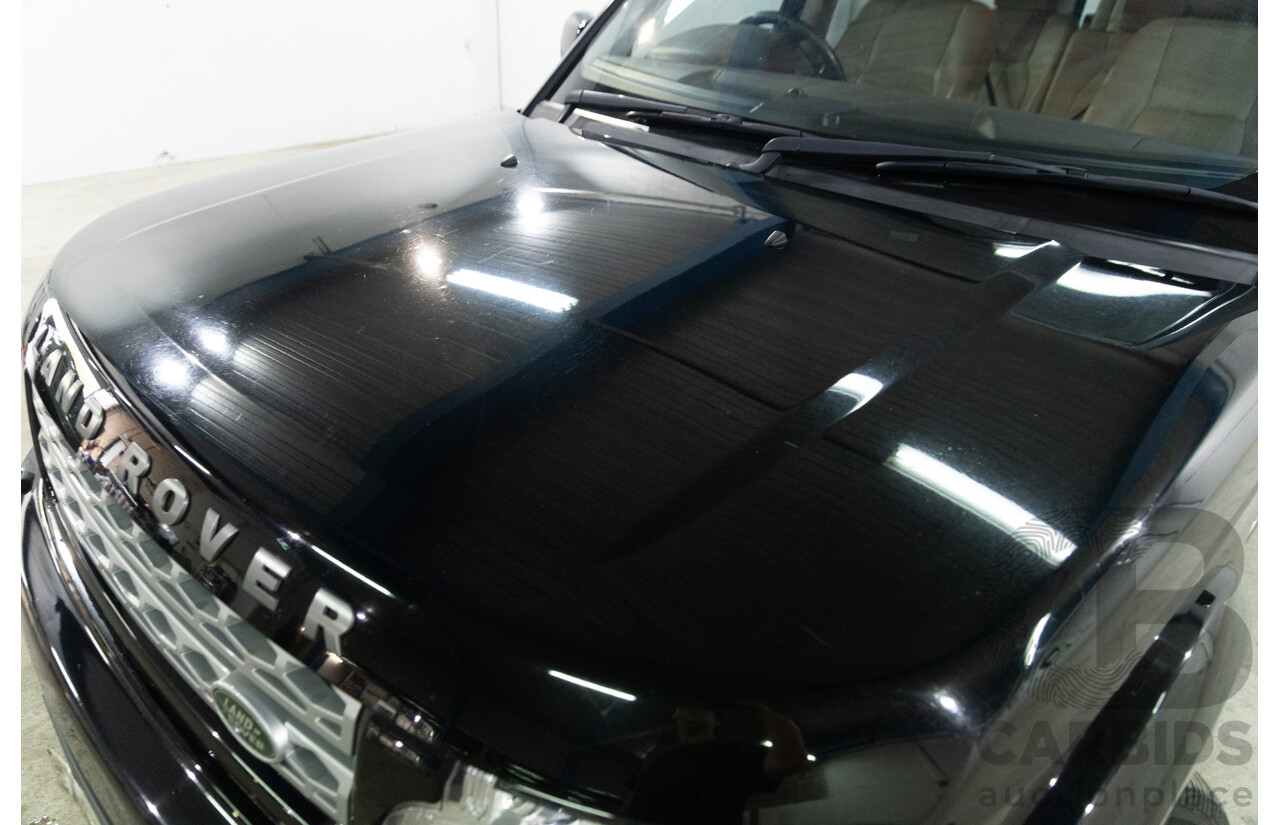 5/2011 Land Rover Discovery 4 SDV6 HSE MY11 4d Wagon Santorini Black Metallic Turbo Diesel V6 3.0L
