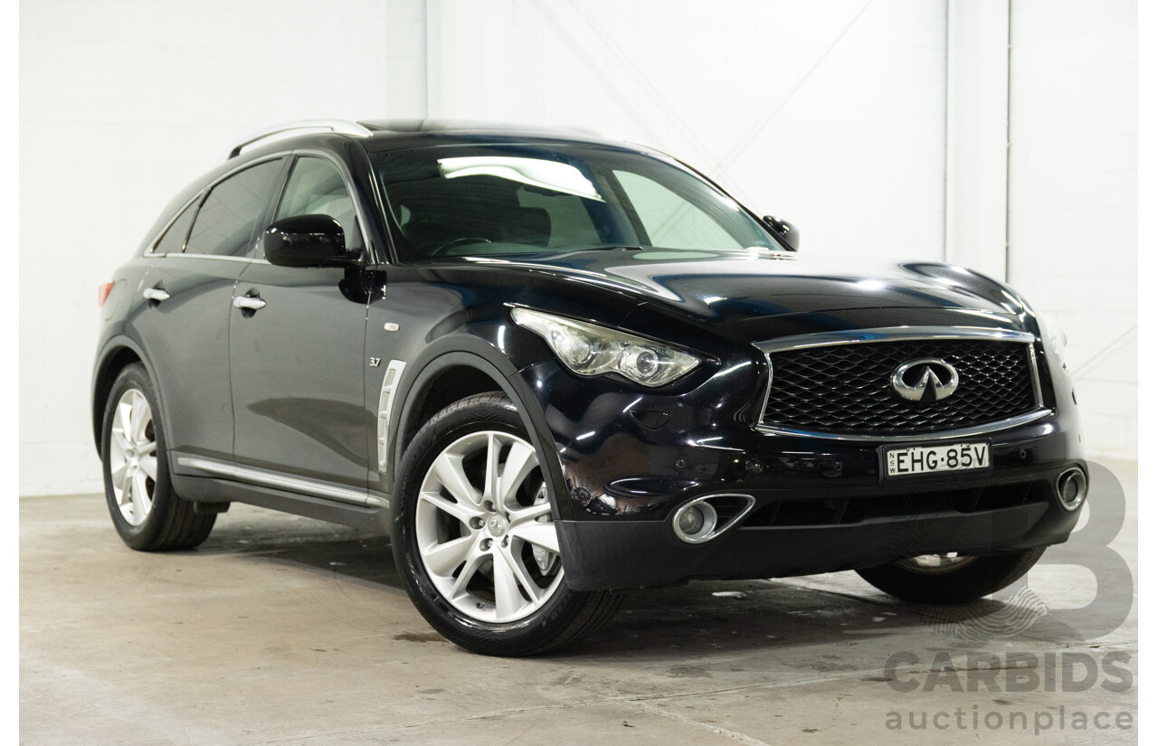 03/2017 Infiniti QX70 GT (AWD) 4d Wagon Black Obsidian V6 3.7L