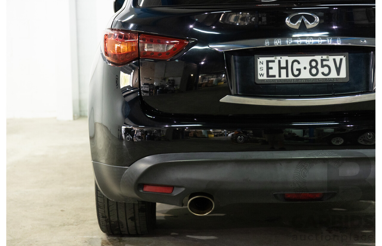 03/2017 Infiniti QX70 GT (AWD) 4d Wagon Black Obsidian V6 3.7L