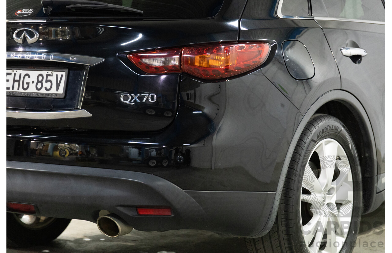03/2017 Infiniti QX70 GT (AWD) 4d Wagon Black Obsidian V6 3.7L