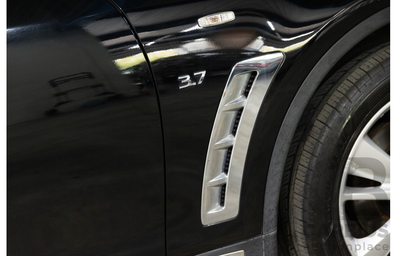 03/2017 Infiniti QX70 GT (AWD) 4d Wagon Black Obsidian V6 3.7L