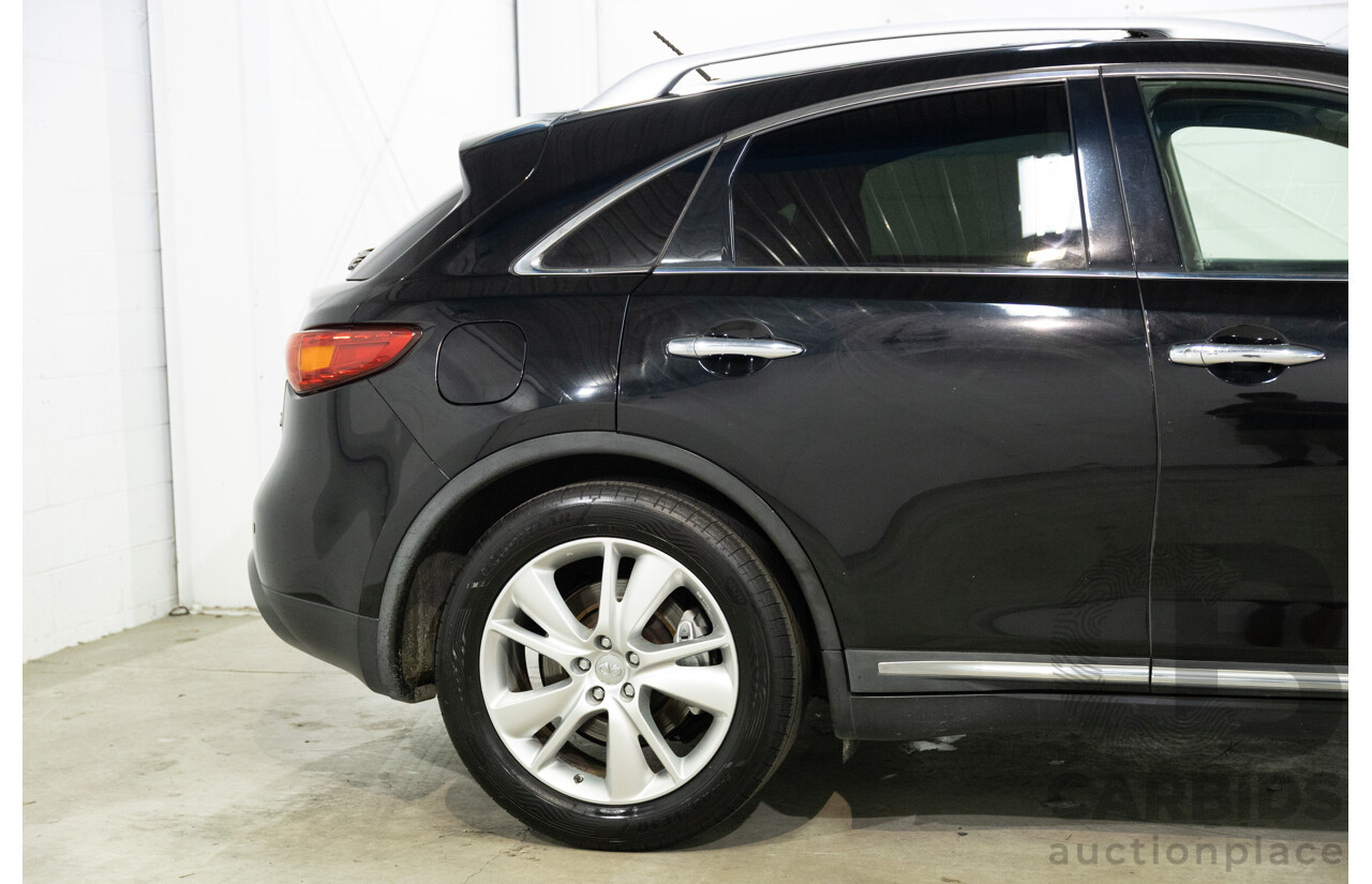 03/2017 Infiniti QX70 GT (AWD) 4d Wagon Black Obsidian V6 3.7L