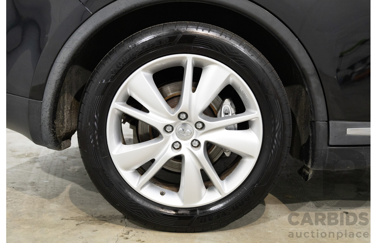 03/2017 Infiniti QX70 GT (AWD) 4d Wagon Black Obsidian V6 3.7L