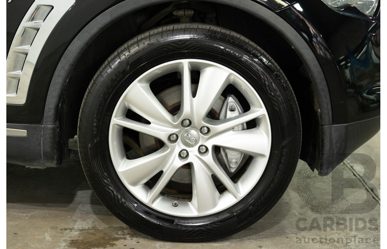 03/2017 Infiniti QX70 GT (AWD) 4d Wagon Black Obsidian V6 3.7L