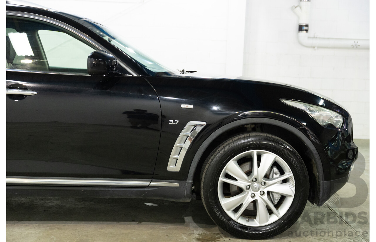 03/2017 Infiniti QX70 GT (AWD) 4d Wagon Black Obsidian V6 3.7L