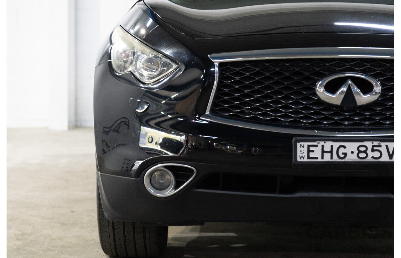 03/2017 Infiniti QX70 GT (AWD) 4d Wagon Black Obsidian V6 3.7L