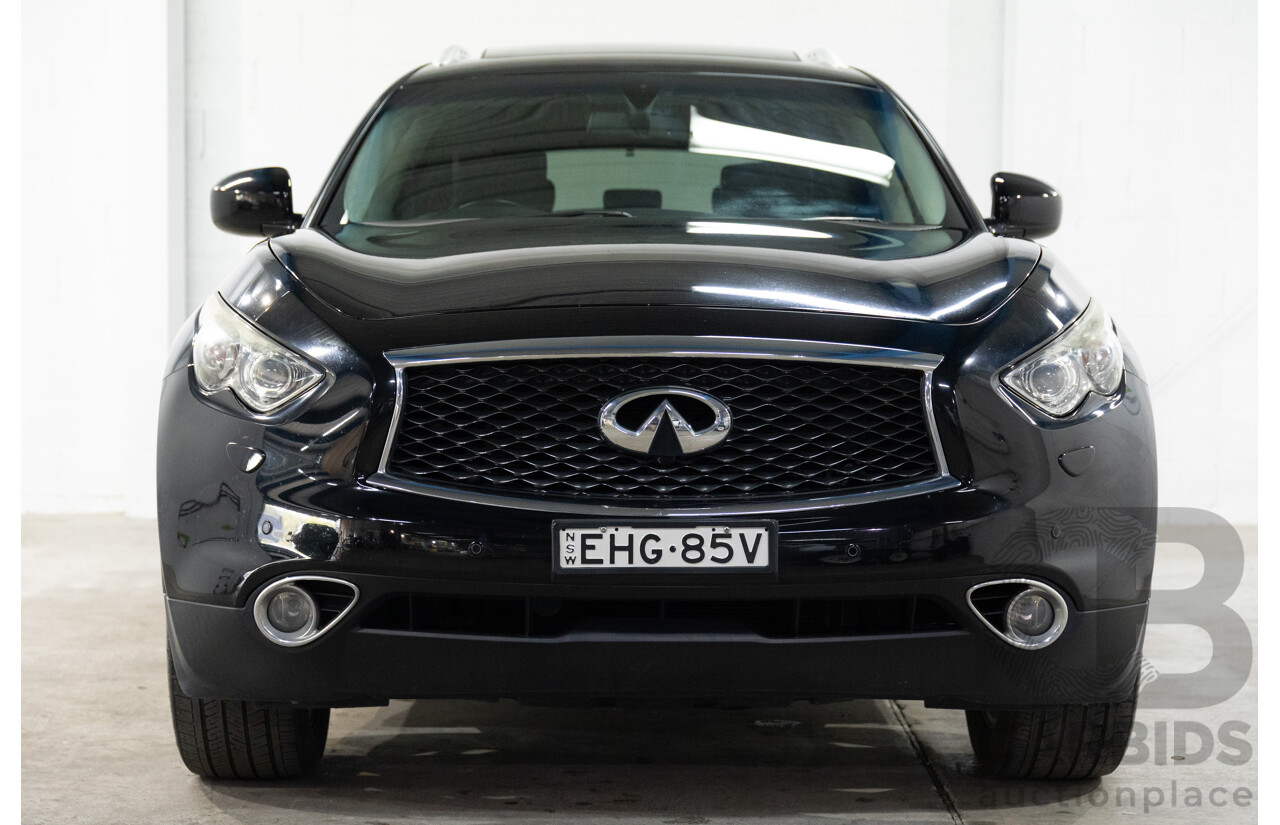 03/2017 Infiniti QX70 GT (AWD) 4d Wagon Black Obsidian V6 3.7L
