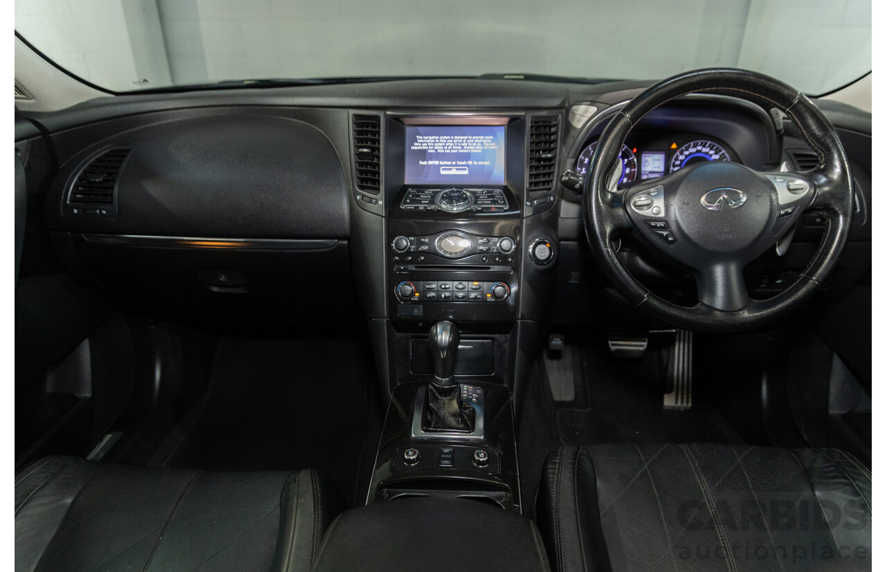 03/2017 Infiniti QX70 GT (AWD) 4d Wagon Black Obsidian V6 3.7L