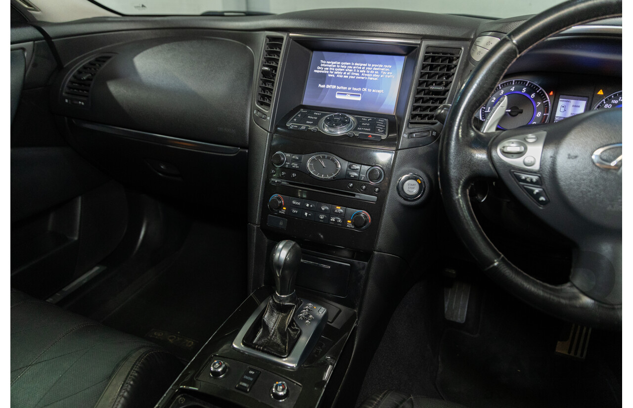 03/2017 Infiniti QX70 GT (AWD) 4d Wagon Black Obsidian V6 3.7L