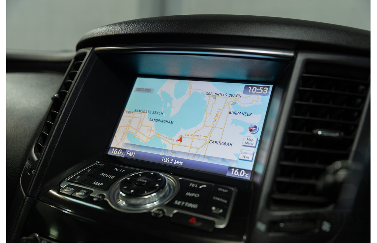 03/2017 Infiniti QX70 GT (AWD) 4d Wagon Black Obsidian V6 3.7L