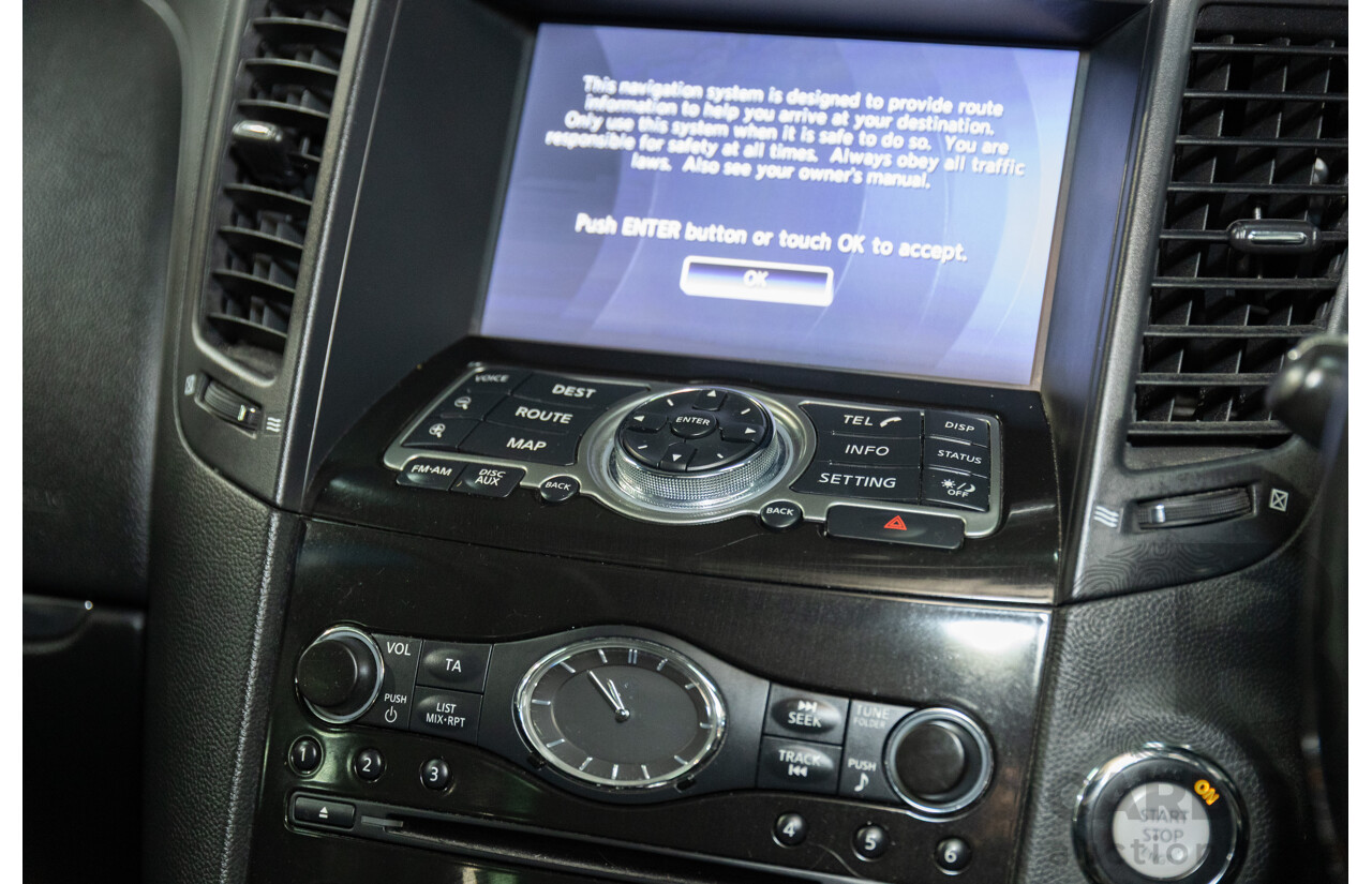 03/2017 Infiniti QX70 GT (AWD) 4d Wagon Black Obsidian V6 3.7L