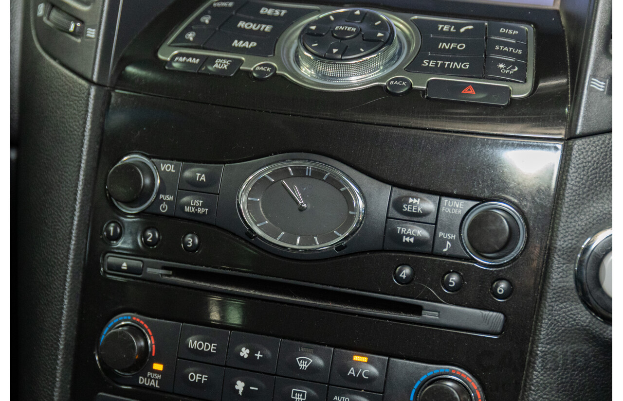 03/2017 Infiniti QX70 GT (AWD) 4d Wagon Black Obsidian V6 3.7L