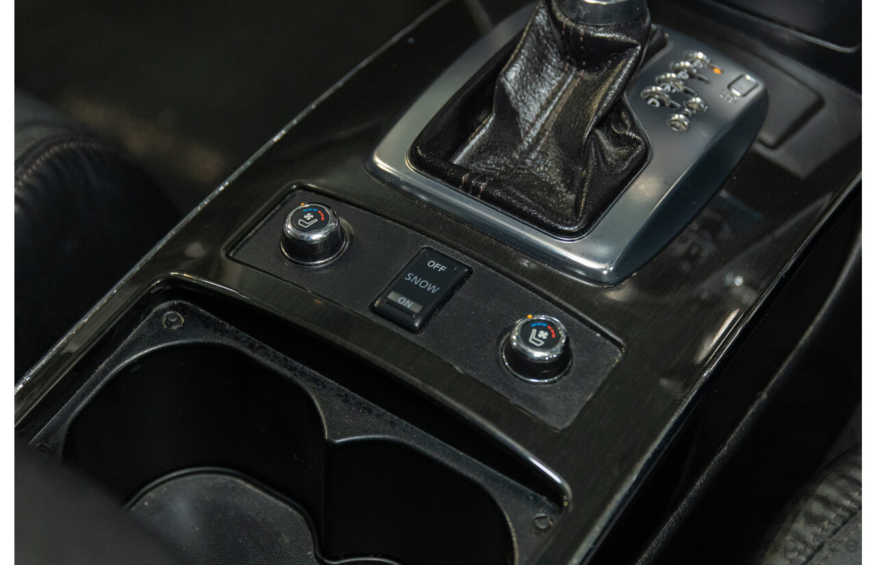 03/2017 Infiniti QX70 GT (AWD) 4d Wagon Black Obsidian V6 3.7L