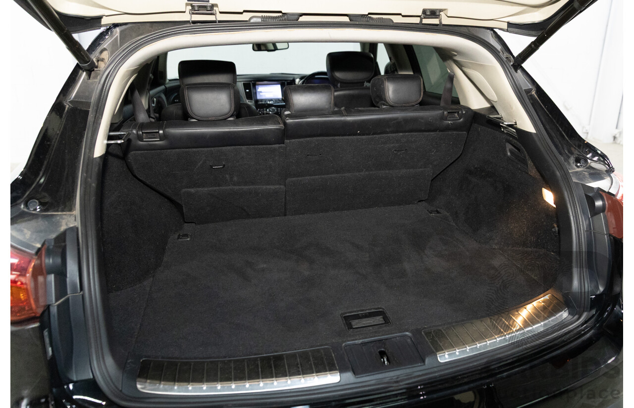 03/2017 Infiniti QX70 GT (AWD) 4d Wagon Black Obsidian V6 3.7L