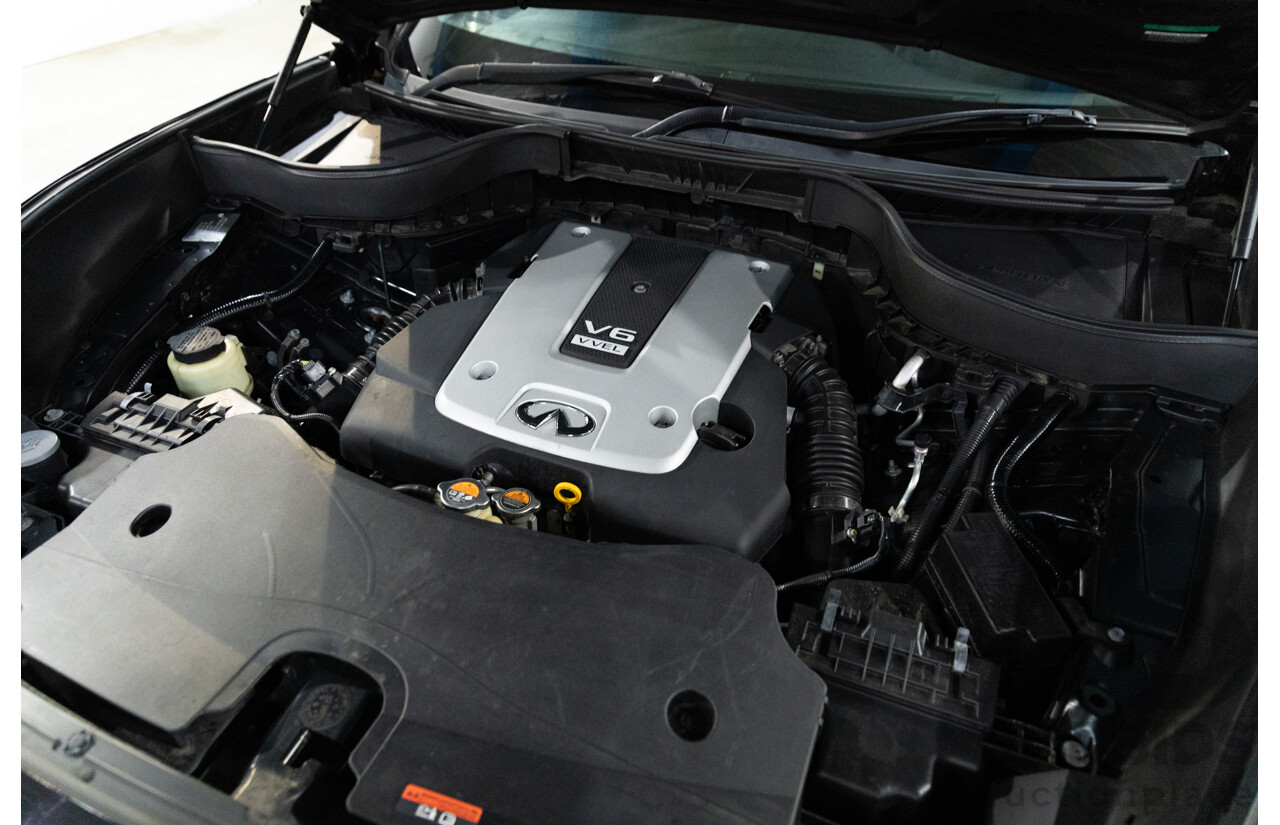 03/2017 Infiniti QX70 GT (AWD) 4d Wagon Black Obsidian V6 3.7L