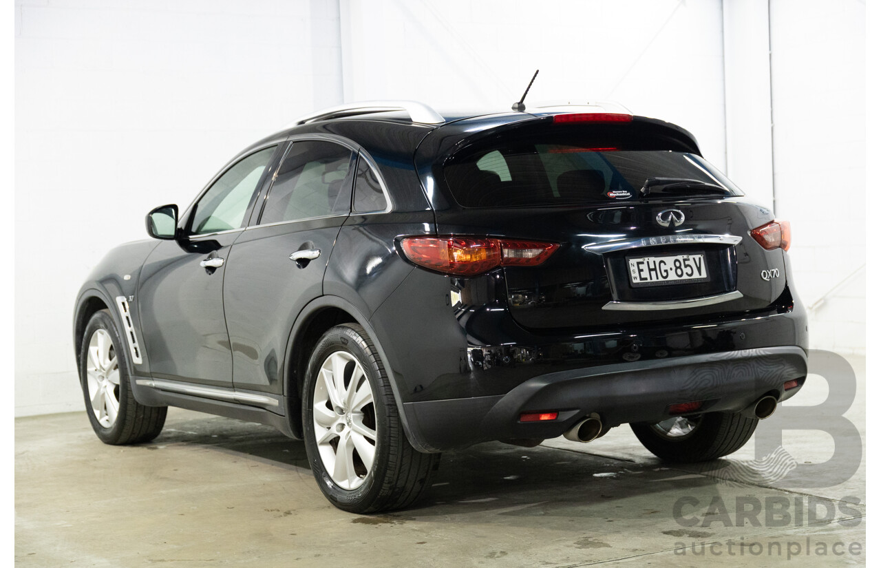 03/2017 Infiniti QX70 GT (AWD) 4d Wagon Black Obsidian V6 3.7L