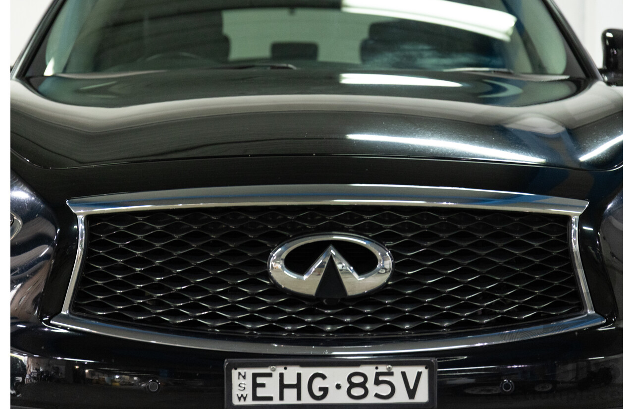 03/2017 Infiniti QX70 GT (AWD) 4d Wagon Black Obsidian V6 3.7L
