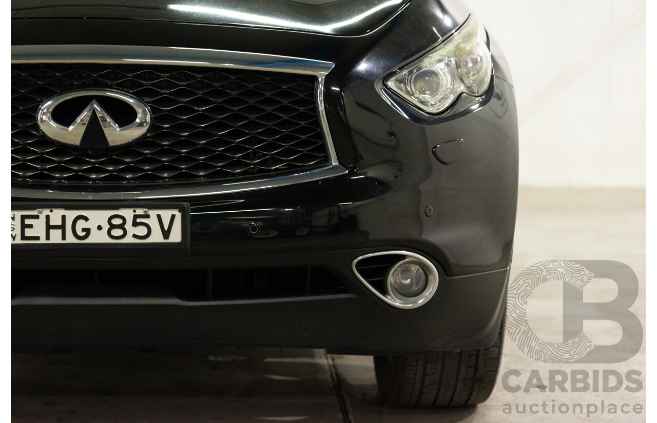 03/2017 Infiniti QX70 GT (AWD) 4d Wagon Black Obsidian V6 3.7L