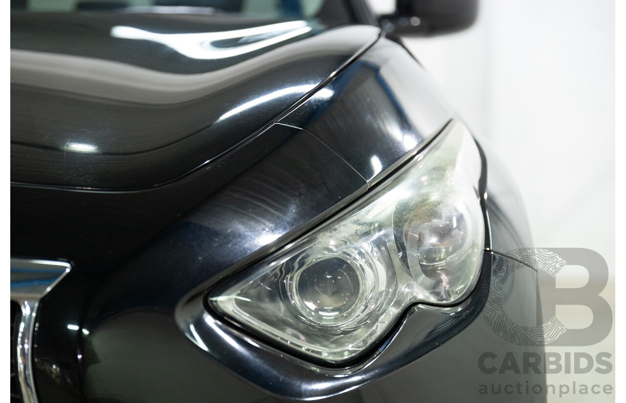 03/2017 Infiniti QX70 GT (AWD) 4d Wagon Black Obsidian V6 3.7L