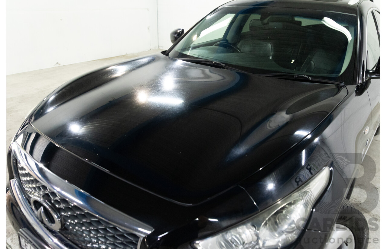 03/2017 Infiniti QX70 GT (AWD) 4d Wagon Black Obsidian V6 3.7L