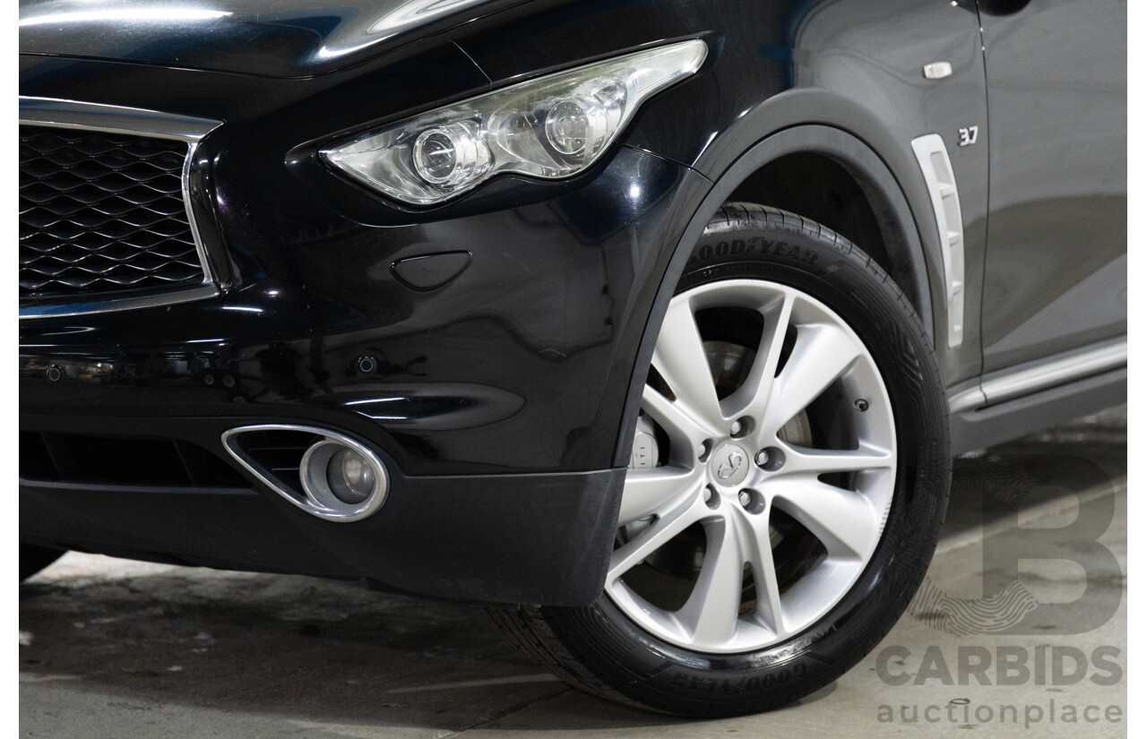 03/2017 Infiniti QX70 GT (AWD) 4d Wagon Black Obsidian V6 3.7L