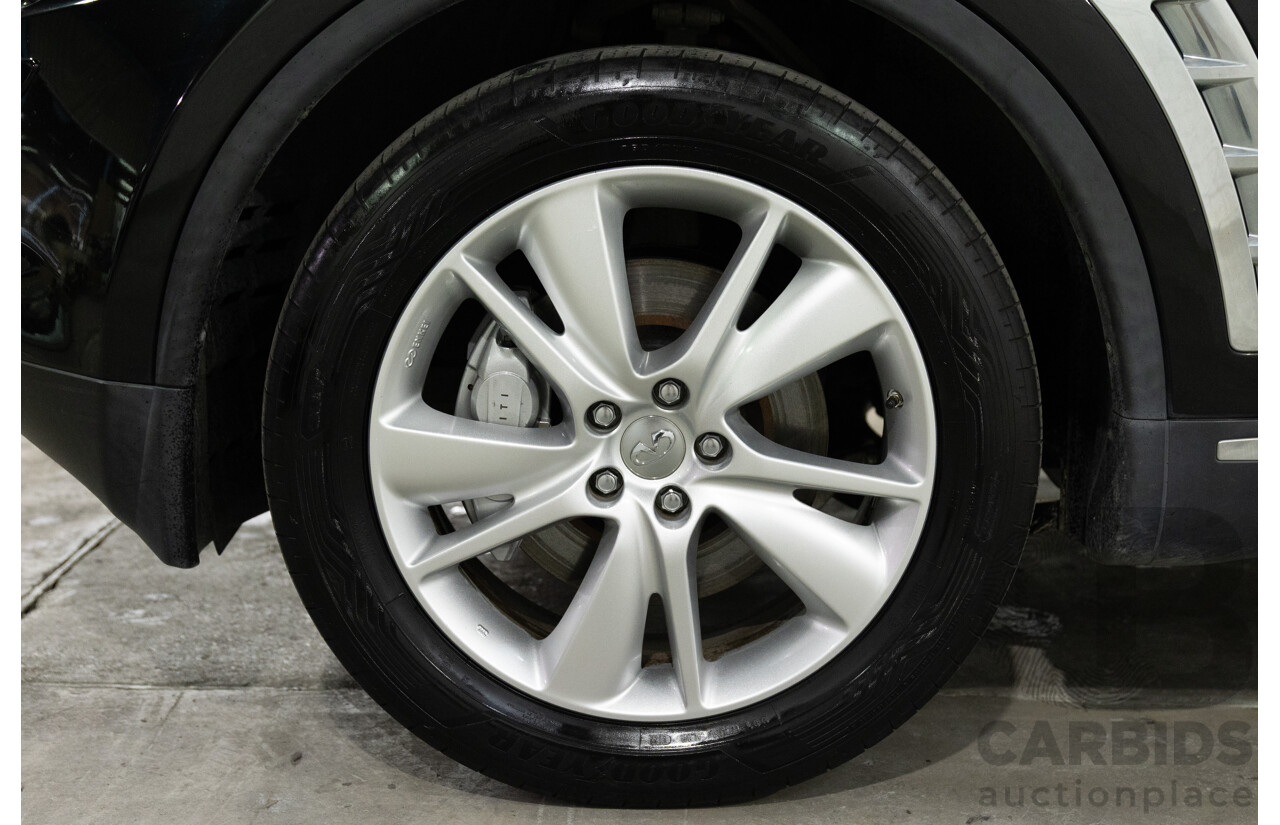 03/2017 Infiniti QX70 GT (AWD) 4d Wagon Black Obsidian V6 3.7L