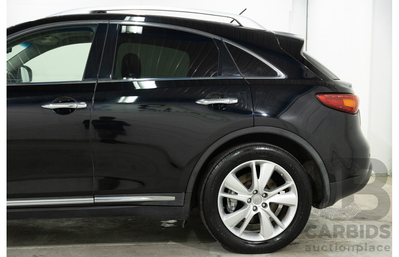 03/2017 Infiniti QX70 GT (AWD) 4d Wagon Black Obsidian V6 3.7L