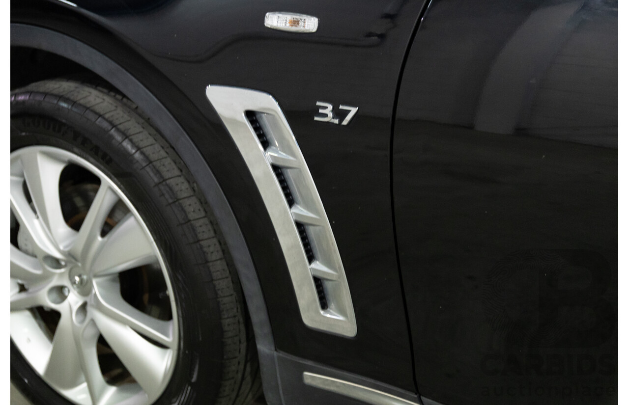 03/2017 Infiniti QX70 GT (AWD) 4d Wagon Black Obsidian V6 3.7L