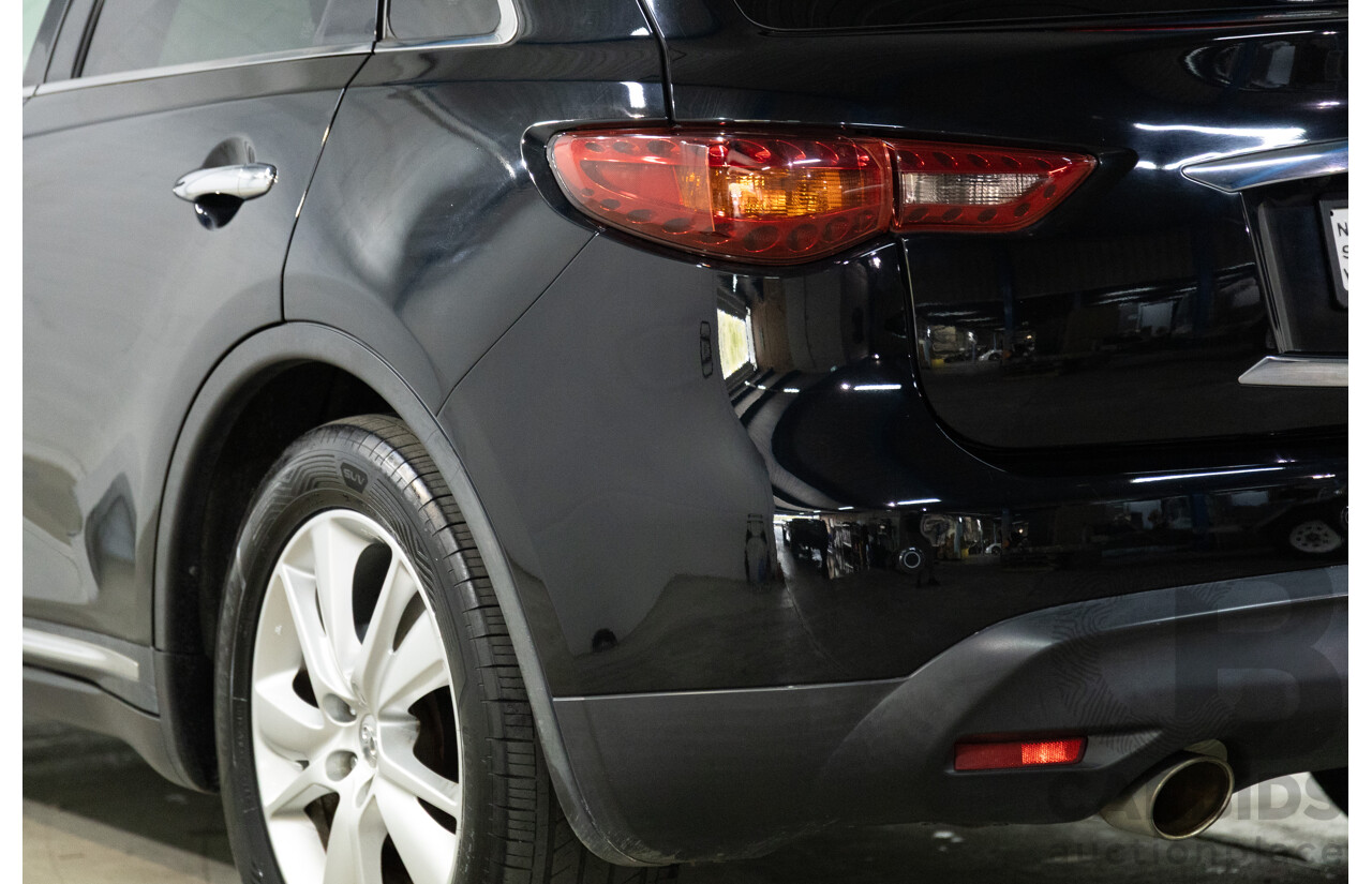 03/2017 Infiniti QX70 GT (AWD) 4d Wagon Black Obsidian V6 3.7L