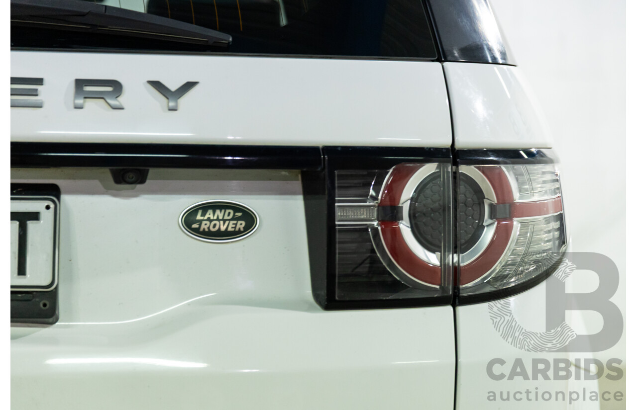 01/2018 Land Rover Discovery Sport Td4 HSE (132kW AWD) L550 MY18 4d Wagon Fuji White Turbo Diesel 2.0L - 7 Seater