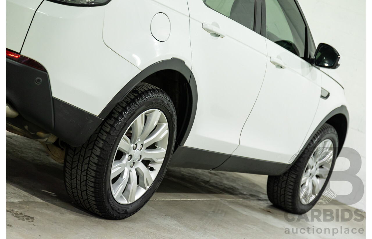 01/2018 Land Rover Discovery Sport Td4 HSE (132kW AWD) L550 MY18 4d Wagon Fuji White Turbo Diesel 2.0L - 7 Seater