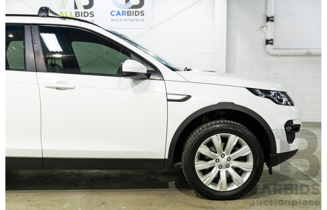 01/2018 Land Rover Discovery Sport Td4 HSE (132kW AWD) L550 MY18 4d Wagon Fuji White Turbo Diesel 2.0L - 7 Seater